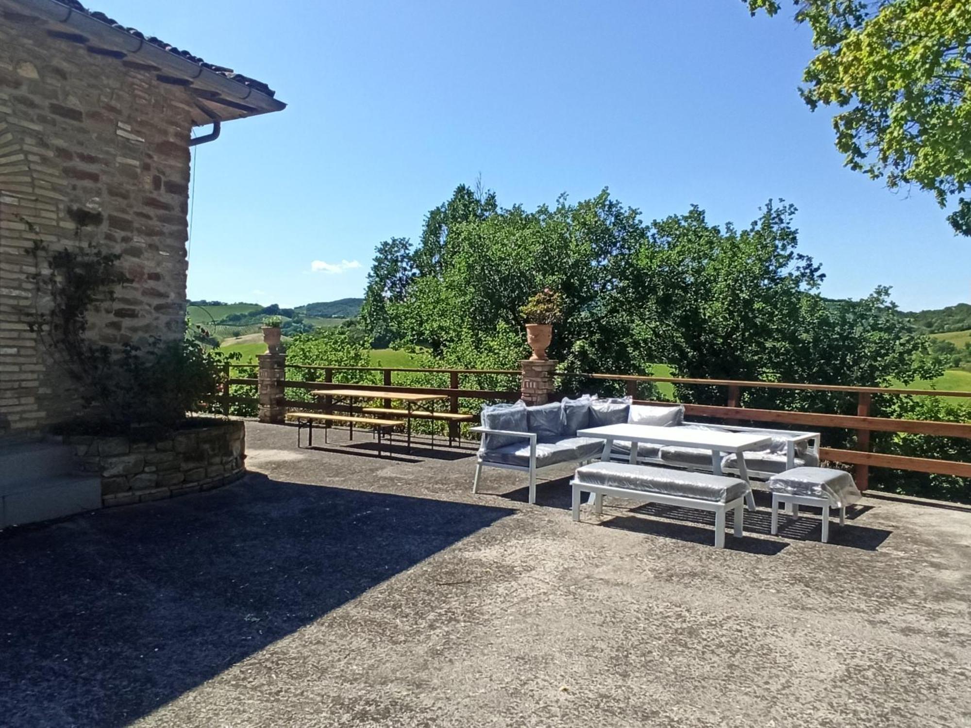 Ca' Gulino - Urbino - Villa Con Minipiscina In Borgo Antico Ngoại thất bức ảnh