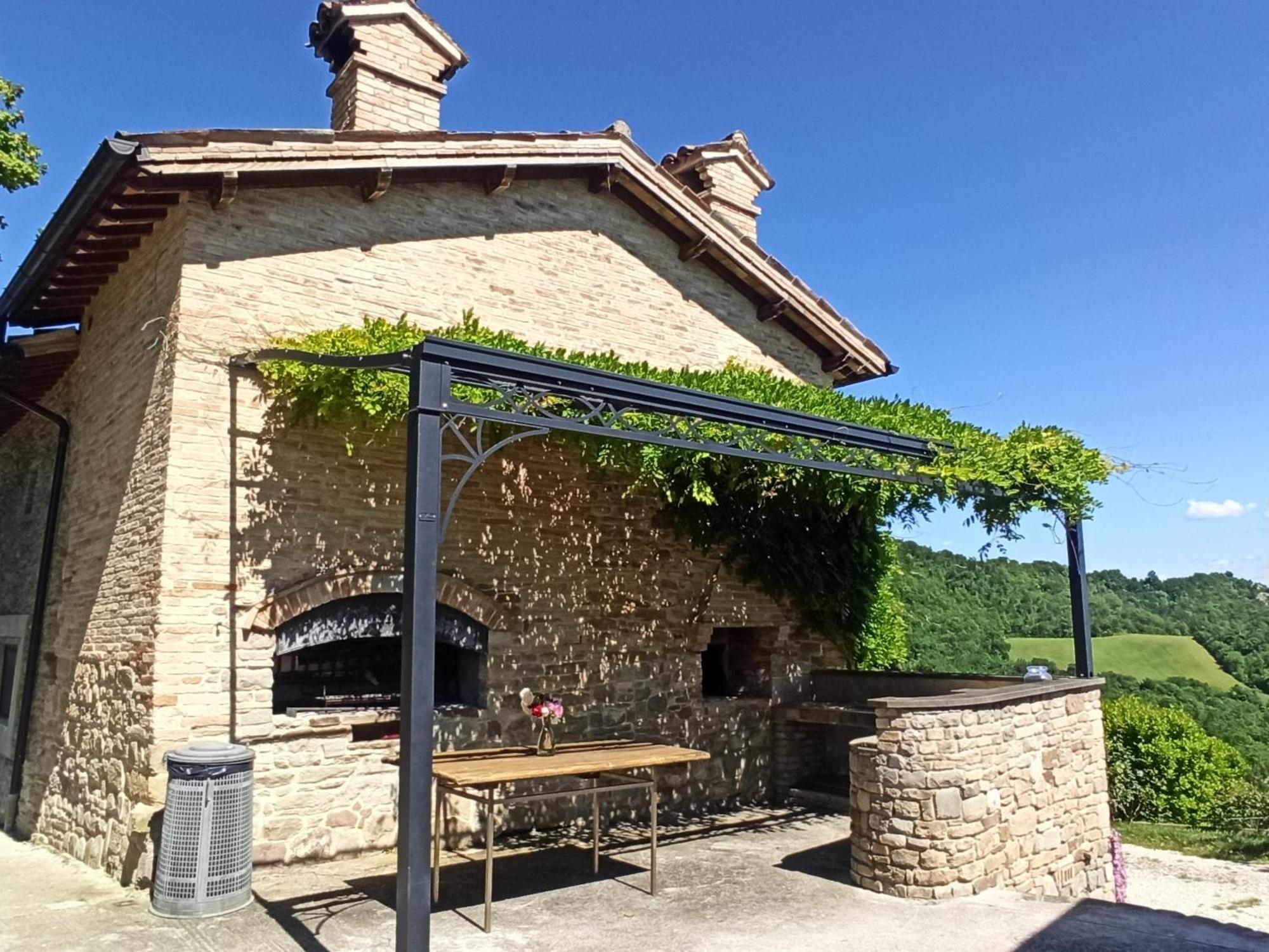 Ca' Gulino - Urbino - Villa Con Minipiscina In Borgo Antico Ngoại thất bức ảnh